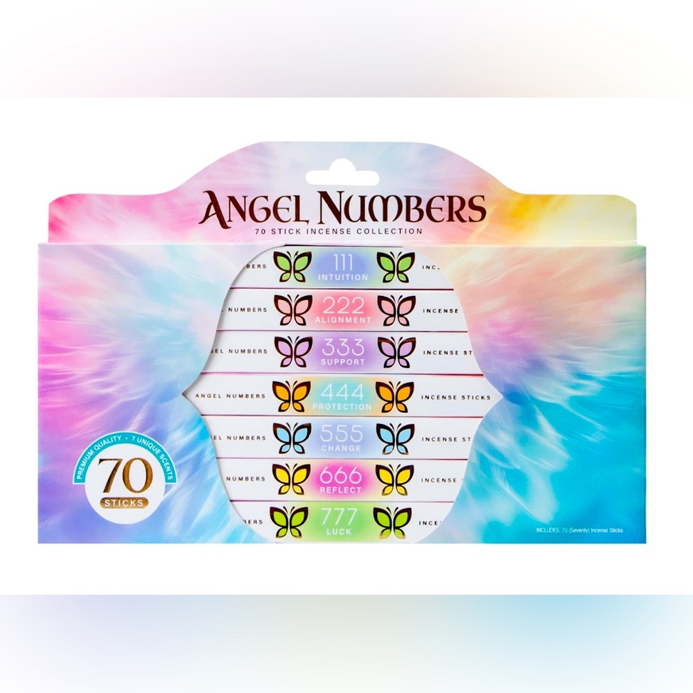 Angel Numbers Incense Collection 70-Count